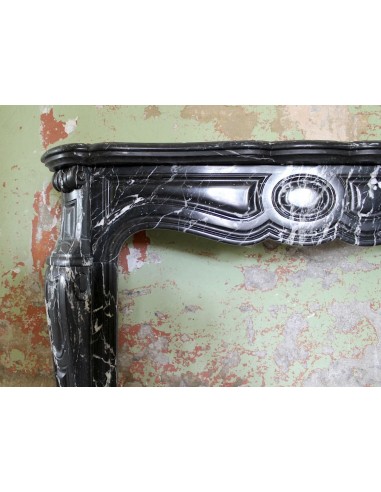 055 NICE ANTIQUE LOUIS XV POMPADOUR "PIED...