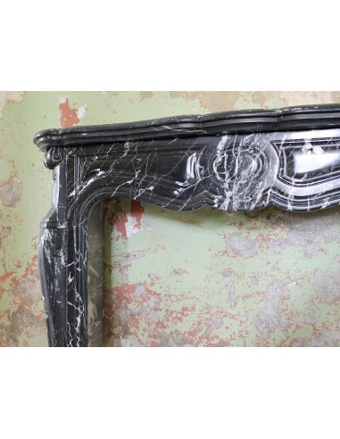 055 NICE ANTIQUE LOUIS XV POMPADOUR "PIED...