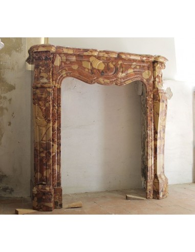 056 VERY TINY ANTIQUE LOUIS XV "POMPADOUR PIED...