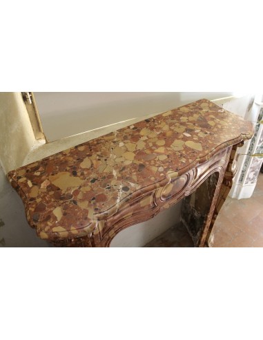 056 VERY TINY ANTIQUE LOUIS XV "POMPADOUR PIED...