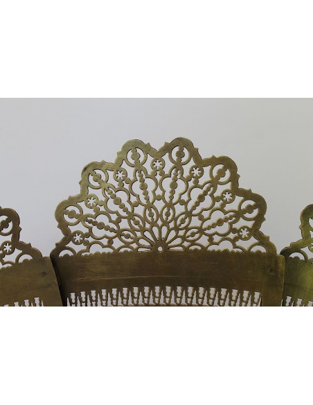 006 PARASCINTILLE "TÊTE DE FEMME" IN FUSIONE DI BRONZO