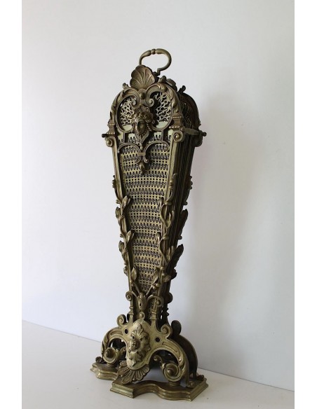 006 PARASCINTILLE "TÊTE DE FEMME" IN FUSIONE DI BRONZO