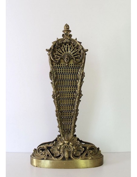 007 PARASCINTILLE A CODA DI PAVONE, IN BRONZO ED OTTONE, DI PICCOLA TAGLIA