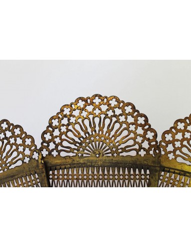 008 PARASCINTILLE ANTICO IN BRONZO PER CAMINI...