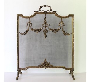 013 PARASCINTILLE NEOCLASSICO FLOREALE IN FUSIONE DI BRONZO