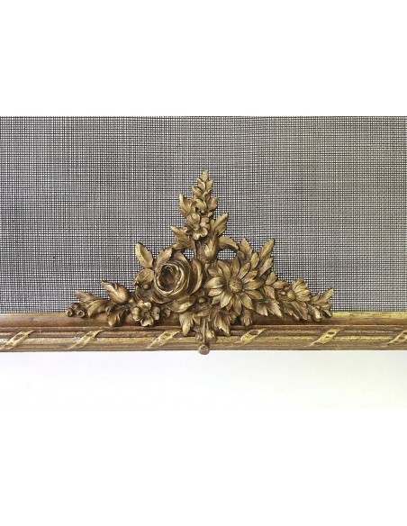 013 PARASCINTILLE NEOCLASSICO FLOREALE IN FUSIONE DI BRONZO