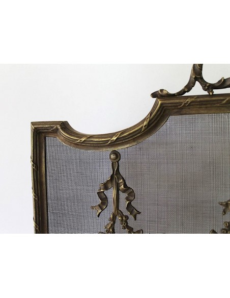 013 PARASCINTILLE NEOCLASSICO FLOREALE IN FUSIONE DI BRONZO