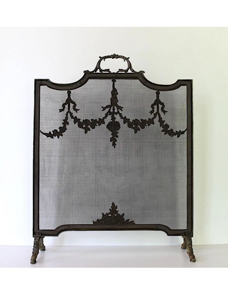 013 PARASCINTILLE NEOCLASSICO FLOREALE IN FUSIONE DI BRONZO