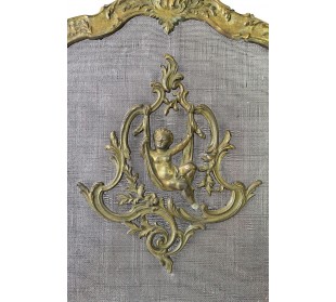 014 ANTICO PARASCINTILLE IN BRONZO, TRA BAROCCO E... 2