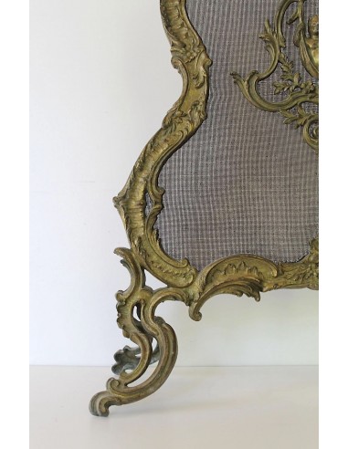 014 ANTICO PARASCINTILLE IN BRONZO, TRA BAROCCO...