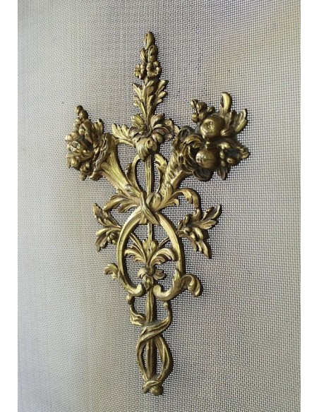 015 PARASCINTILLE BAROCCO DI GRANDE QUALITÀ IN BRONZO