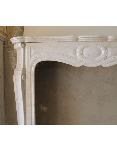 063 ANTIQUE LOUIS XV "POMPADOUR PIED GALBÉ"...