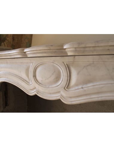 063 ANTIQUE LOUIS XV "POMPADOUR PIED GALBÉ"...