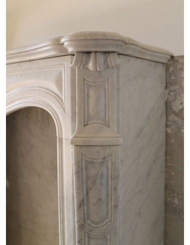 063 ANTIQUE LOUIS XV "POMPADOUR PIED GALBÉ"...