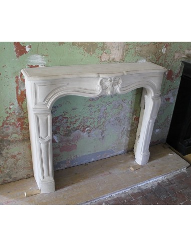 903 ANTIQUE "TRANSITION" FIREPLACE CARVED IN...