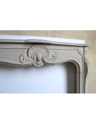 911 LARGE REGENCY FIREPLACE MANTEL CARVED IN...