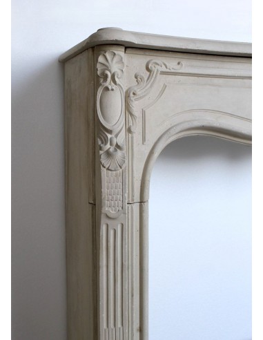 911 LARGE REGENCY FIREPLACE MANTEL CARVED IN...