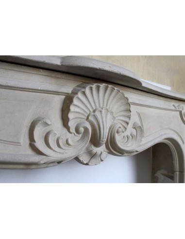 911 LARGE REGENCY FIREPLACE MANTEL CARVED IN...