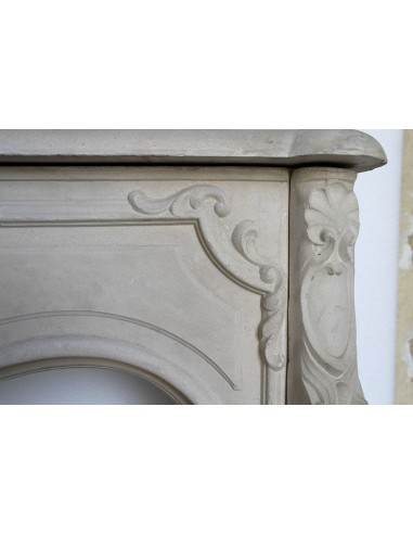 911 LARGE REGENCY FIREPLACE MANTEL CARVED IN...