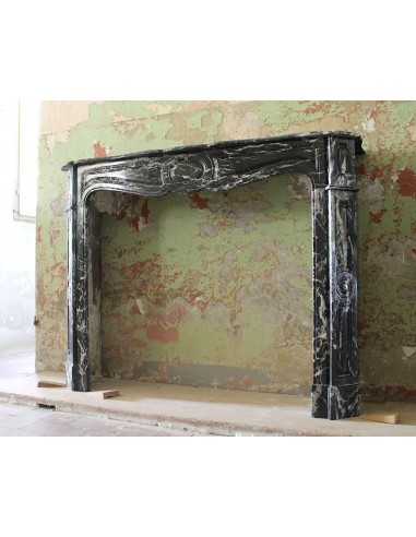 068 ORIGINAL LOUIS XV "POMPADOUR BOMBÉ" FIRE...