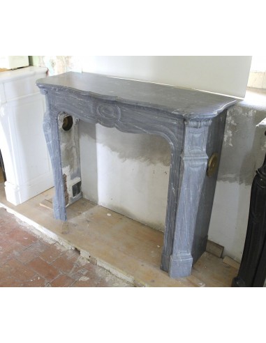 069 ANTIQUE LOUIS XV "POMPADOUR GALBÉ" MANTEL...