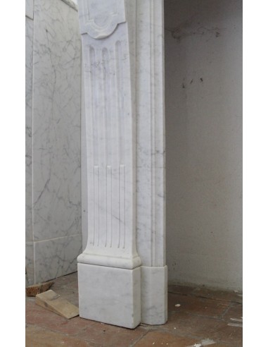 243  ANTIQUE NEOCLASSICAL "TROIS FLEURS...