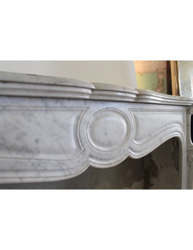 042 ANTIQUE LOUIS XV "POMPADOUR PIED GALBÉ"...