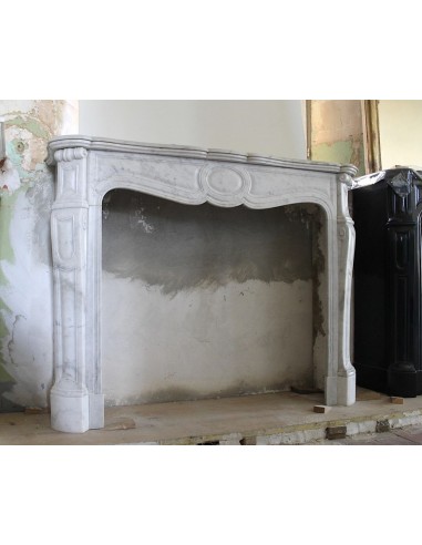 042 ANTIQUE LOUIS XV "POMPADOUR PIED GALBÉ"...