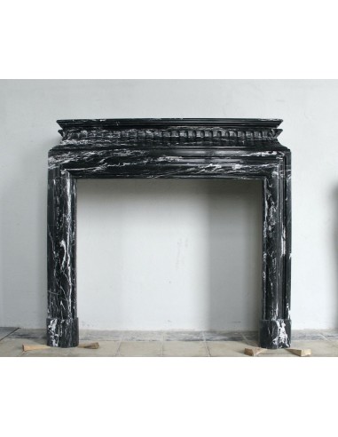 310 MONUMENTAL "BOUDIN HAUT" FIREPLACE MANTEL...