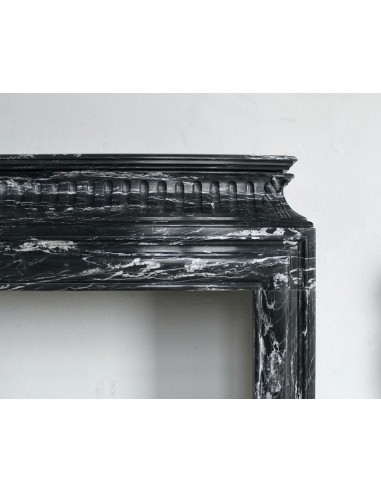 310 MONUMENTAL "BOUDIN HAUT" FIREPLACE MANTEL...