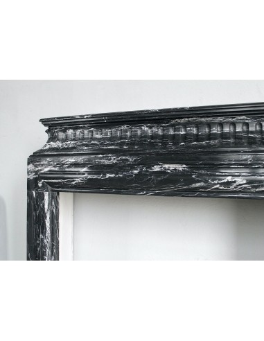 310 MONUMENTAL "BOUDIN HAUT" FIREPLACE MANTEL...