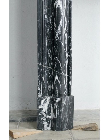 310 MONUMENTAL "BOUDIN HAUT" FIREPLACE MANTEL...