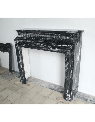 310 MONUMENTAL "BOUDIN HAUT" FIREPLACE MANTEL...