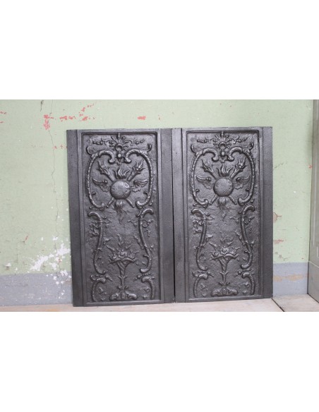 116  GRANDE JEU DE PLAQUES RAPPRESENTANTE UNA ESPLOSIONE D'AMORE