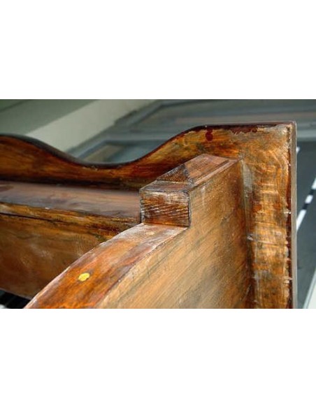 1015 OCC ANTIQUE LOUIS PHILIPPE WOODEN FIREPLACE MANTEL