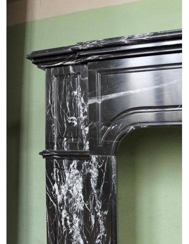 307 LOUIS XIV "PARISIENNE" FIRE SURROUND CARVED...