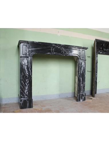 307 LOUIS XIV "PARISIENNE" FIRE SURROUND CARVED...