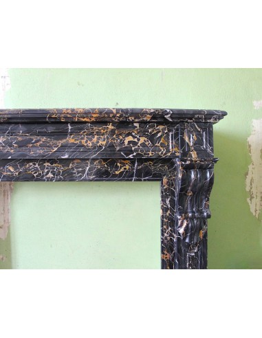 416 ANTIQUE "PALMETTES" FIREPLACE MANTEL IN...