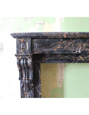 416 ANTIQUE "PALMETTES" FIREPLACE MANTEL IN...