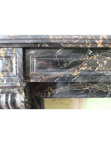416 ANTIQUE "PALMETTES" FIREPLACE MANTEL IN...