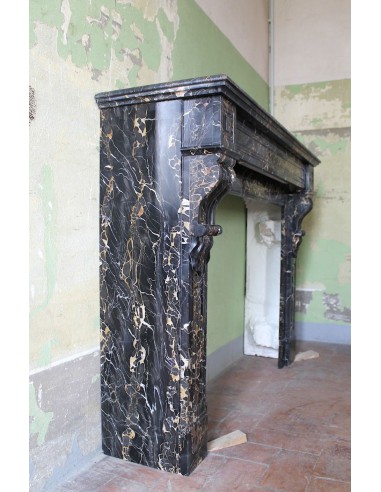 416 ANTIQUE "PALMETTES" FIREPLACE MANTEL IN...