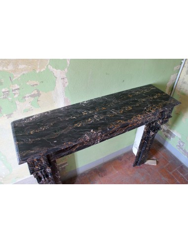 416 ANTIQUE "PALMETTES" FIREPLACE MANTEL IN...