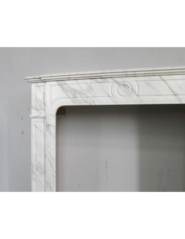 308 ANTIQUE LOUIS XIV "PARISIENNE" FIREPLACE...
