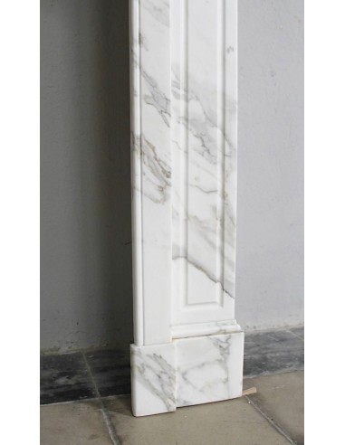 308 ANTIQUE LOUIS XIV "PARISIENNE" FIREPLACE...