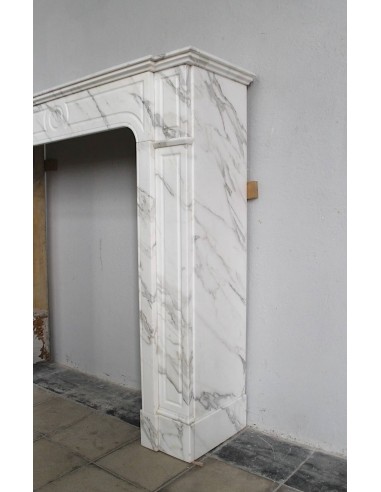 308 ANTIQUE LOUIS XIV "PARISIENNE" FIREPLACE...