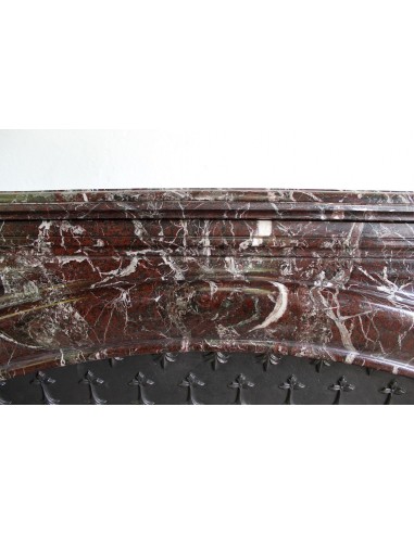 311 LOUIS XIV "BOUDIN ARRONDI" FIREPLACE MANTEL...