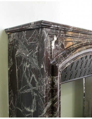 311 LOUIS XIV "BOUDIN ARRONDI" FIREPLACE MANTEL...