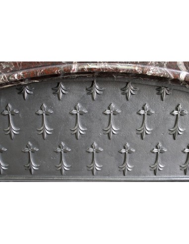 311 LOUIS XIV "BOUDIN ARRONDI" FIREPLACE MANTEL...