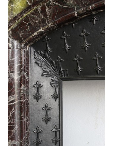 311 LOUIS XIV "BOUDIN ARRONDI" FIREPLACE MANTEL...