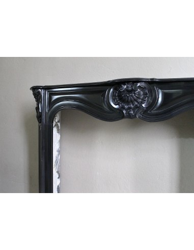 040 ANTIQUE ORIGINAL BAROQUE "TROIS COQUILLES...